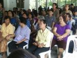 ประชุมประชาคมโครงการไทยนิยมยั่งยื่นเวทีที่1ของ หมู่ 4 บ้านนา