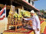 ร่วมถวายภัตตาหารพระราชทานแด่คณะสงฆ์ โครงการจาริกธุดงค์ธรรมยา